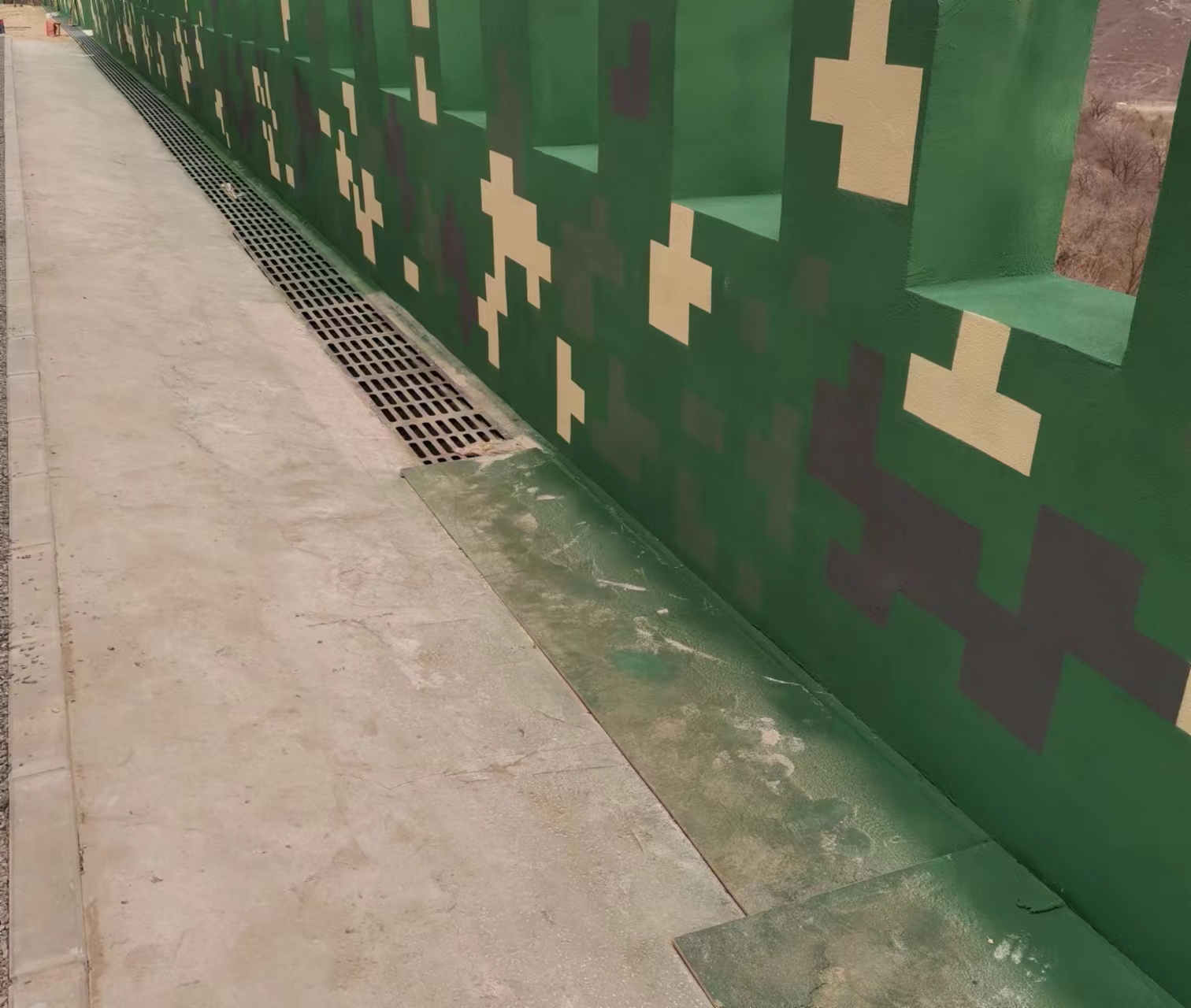 新乡围墙迷彩喷涂,数迷彩漆